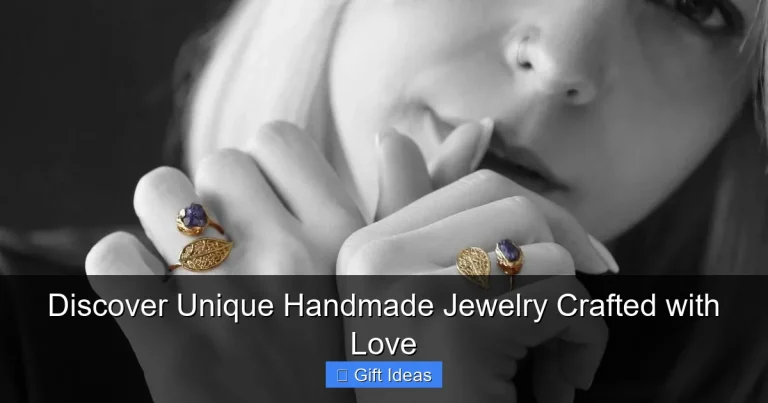Discover Unique Handmade Jewelry Crafted with Love
