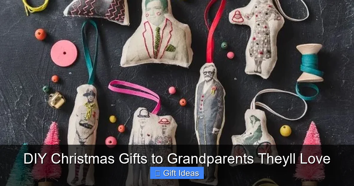 DIY Christmas Gifts to Grandparents Theyll Love