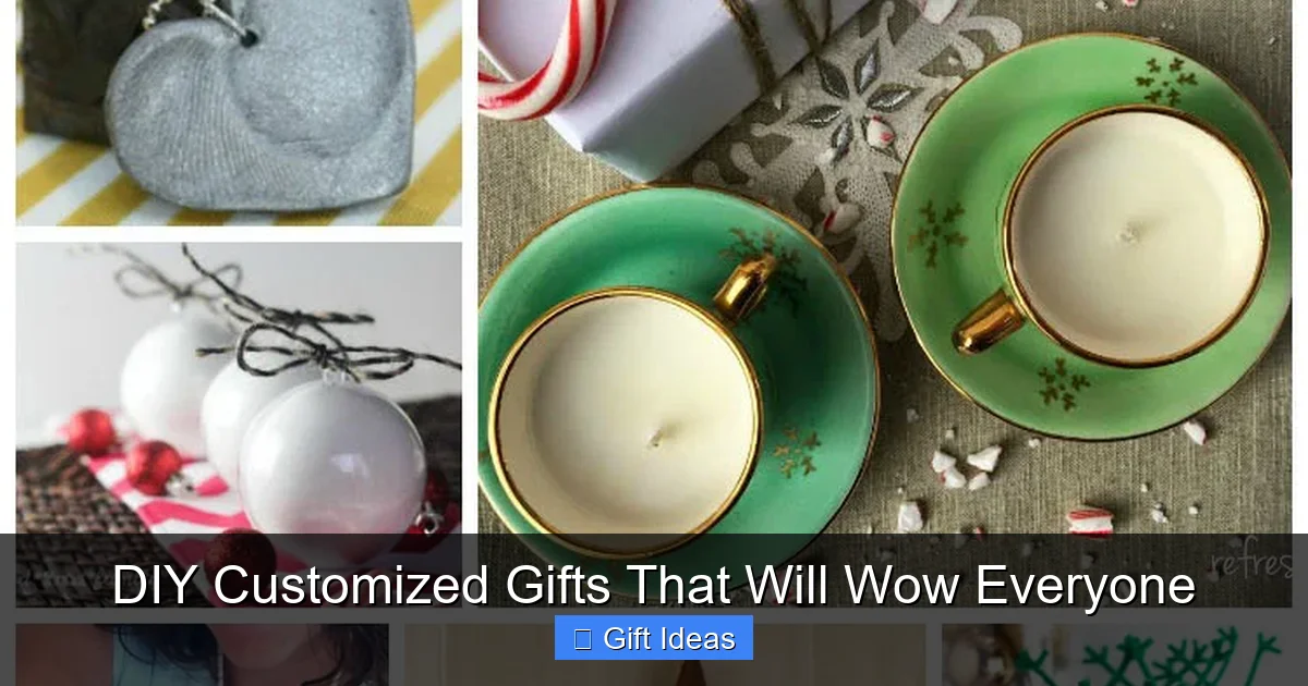 DIY Customized Gifts That Will Wow Everyone
