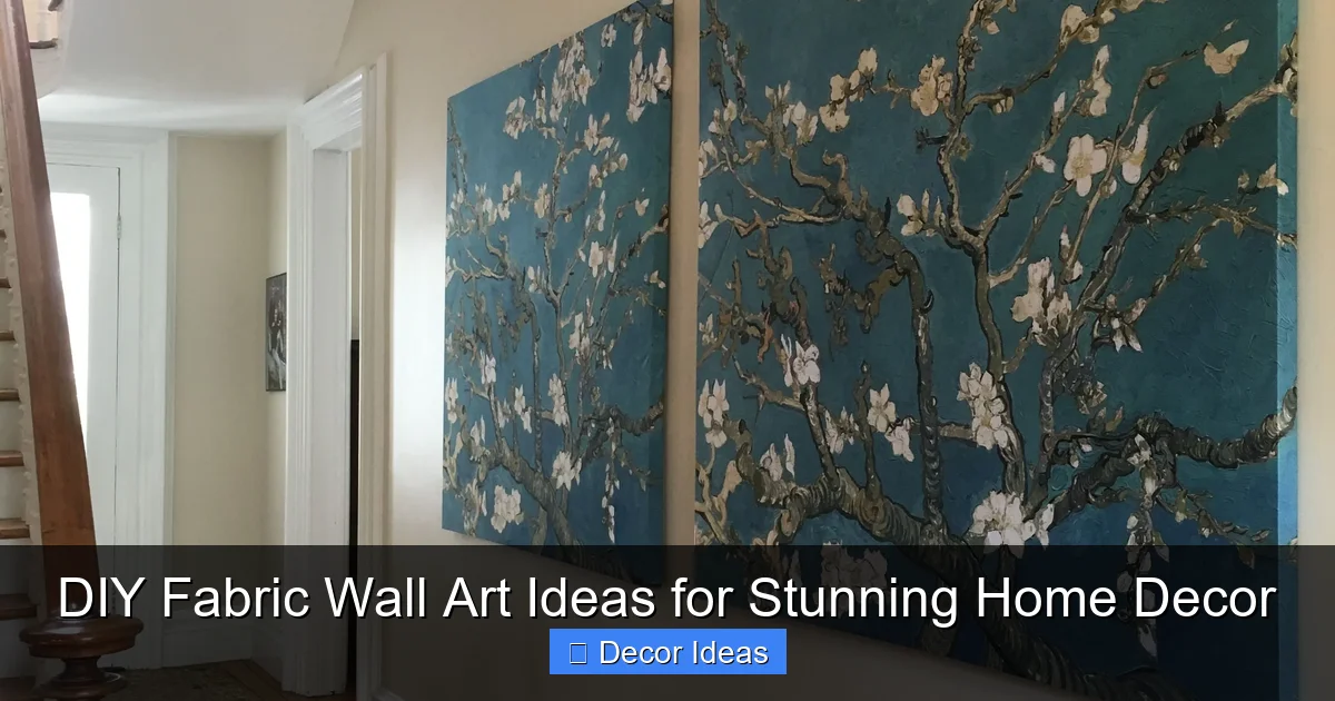 DIY Fabric Wall Art Ideas for Stunning Home Decor
