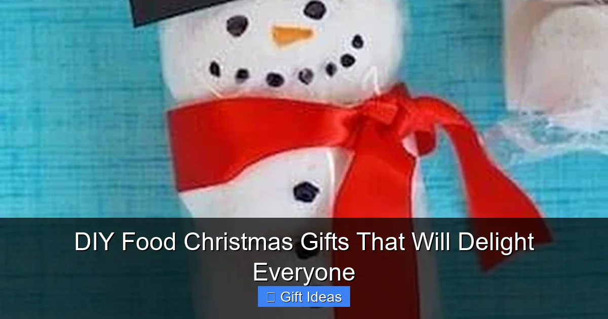 DIY Food Christmas Gifts That Will Delight Everyone