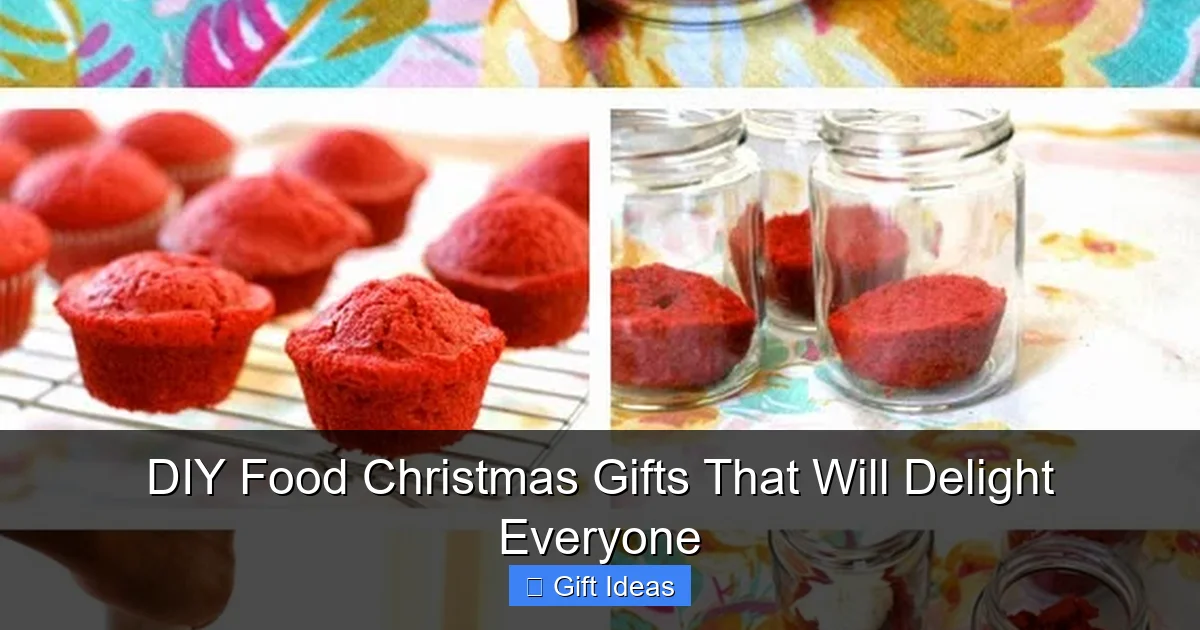 DIY Food Christmas Gifts That Will Delight Everyone