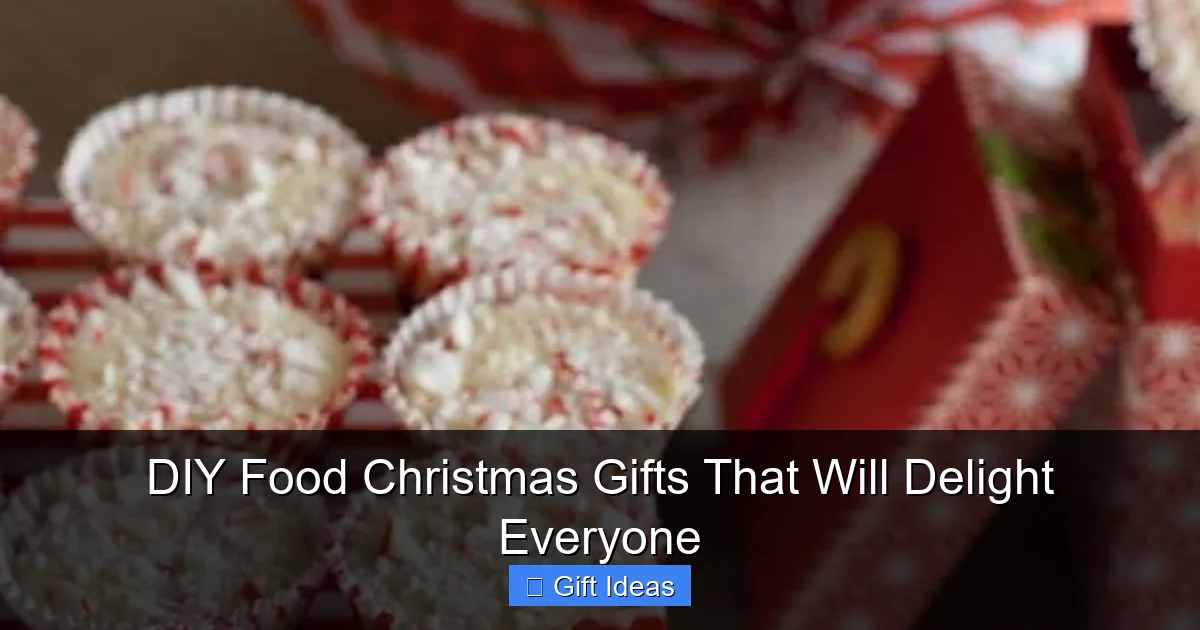 DIY Food Christmas Gifts That Will Delight Everyone