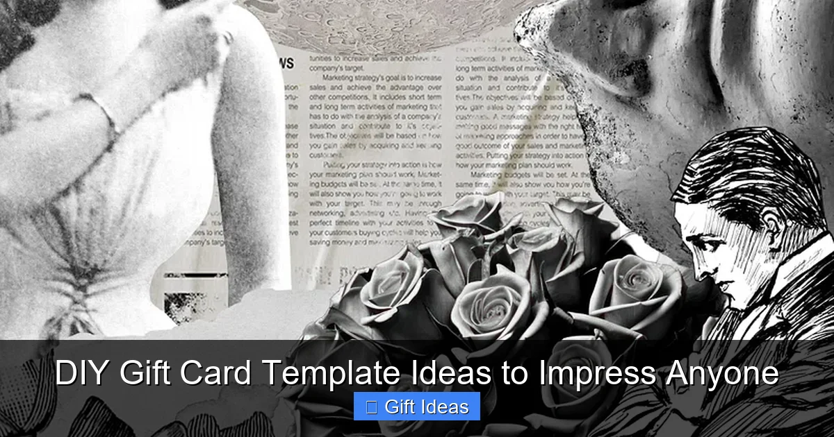 DIY Gift Card Template Ideas to Impress Anyone