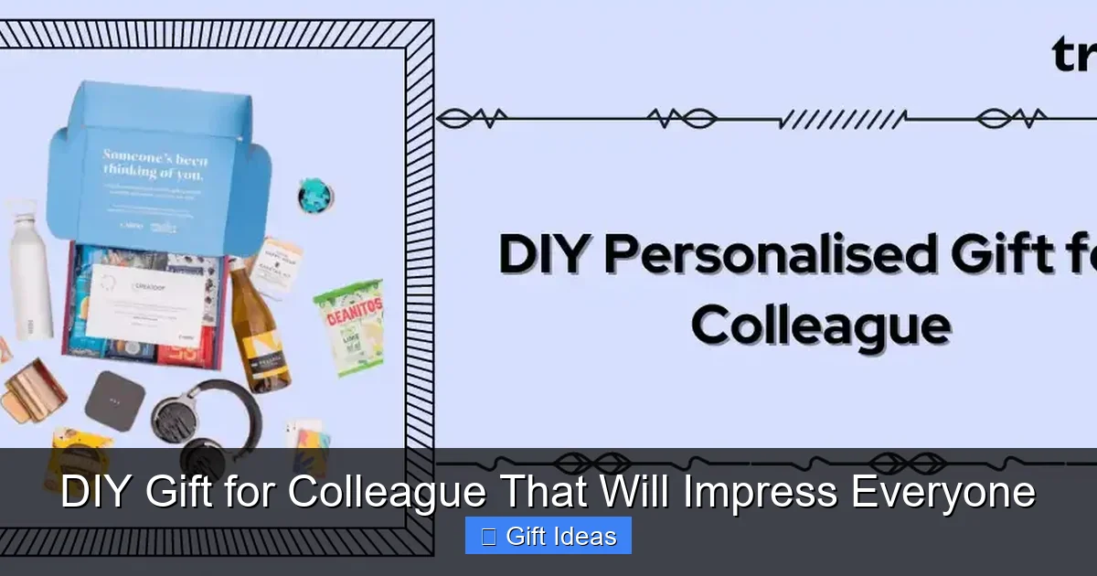 DIY Gift for Colleague That Will Impress Everyone