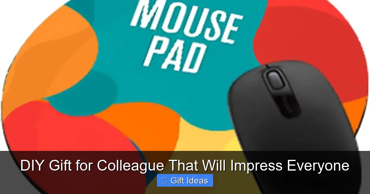 DIY Gift for Colleague That Will Impress Everyone