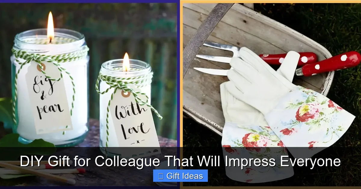 DIY Gift for Colleague That Will Impress Everyone