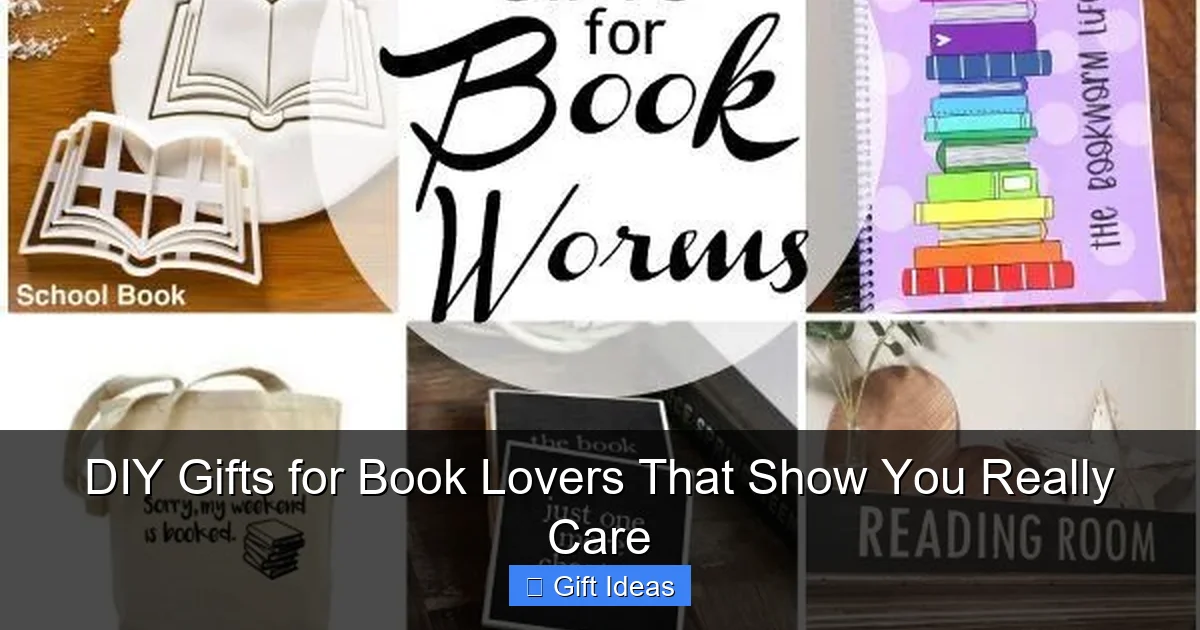 DIY Gifts for Book Lovers That Show You Really Care