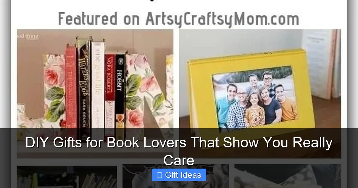 DIY Gifts for Book Lovers That Show You Really Care
