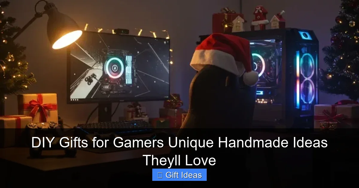 DIY Gifts for Gamers Unique Handmade Ideas Theyll Love