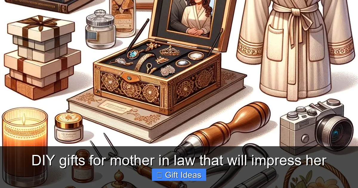 DIY gifts for mother in law that will impress her