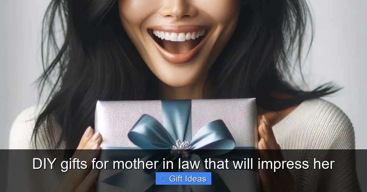 DIY gifts for mother in law that will impress her