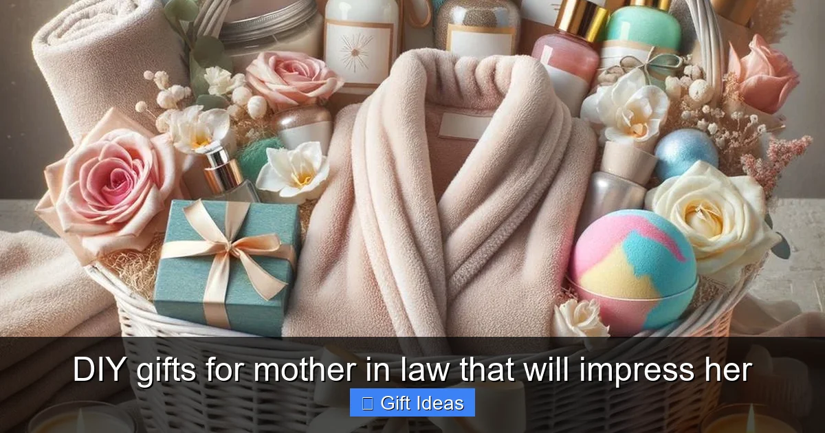 DIY gifts for mother in law that will impress her
