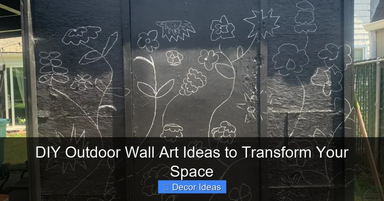 DIY Outdoor Wall Art Ideas to Transform Your Space