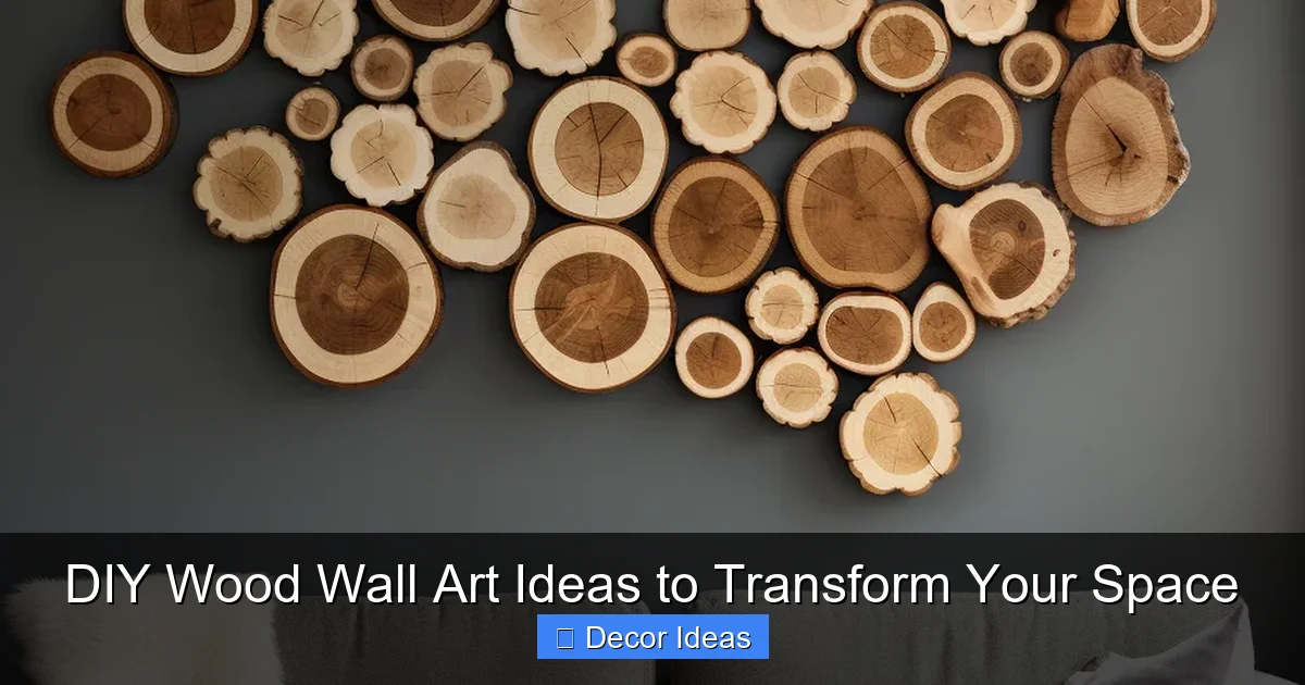 DIY Wood Wall Art Ideas to Transform Your Space