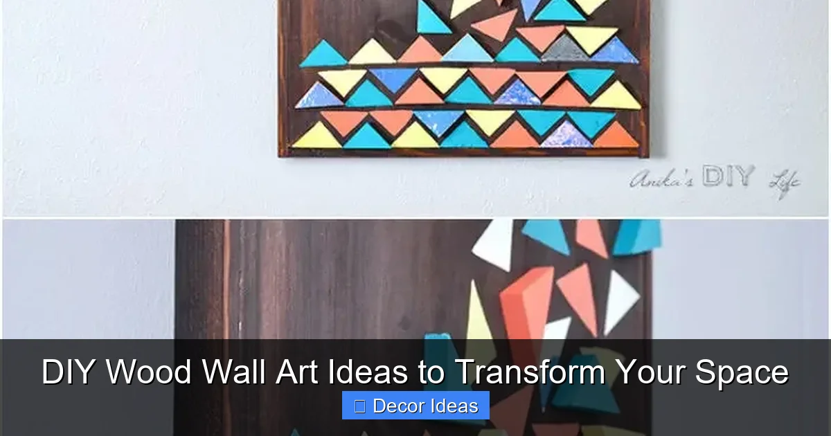 DIY Wood Wall Art Ideas to Transform Your Space