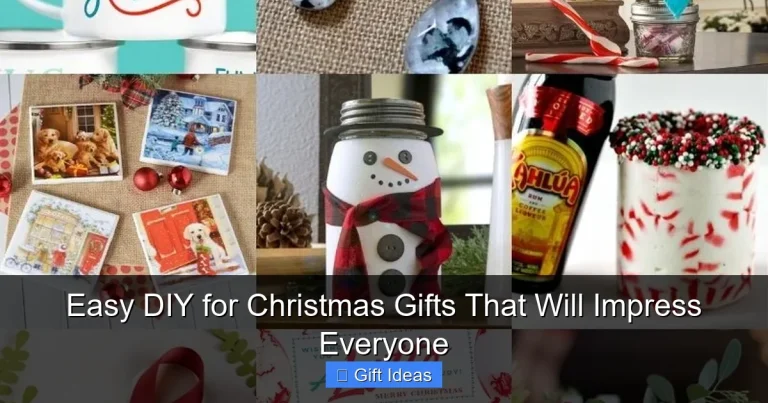 Easy DIY for Christmas Gifts That Will Impress Everyone