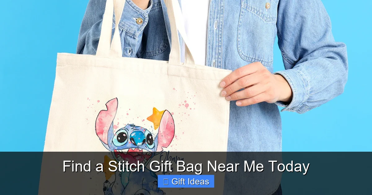 Find a Stitch Gift Bag Near Me Today