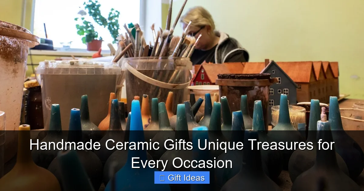Handmade Ceramic Gifts Unique Treasures for Every Occasion