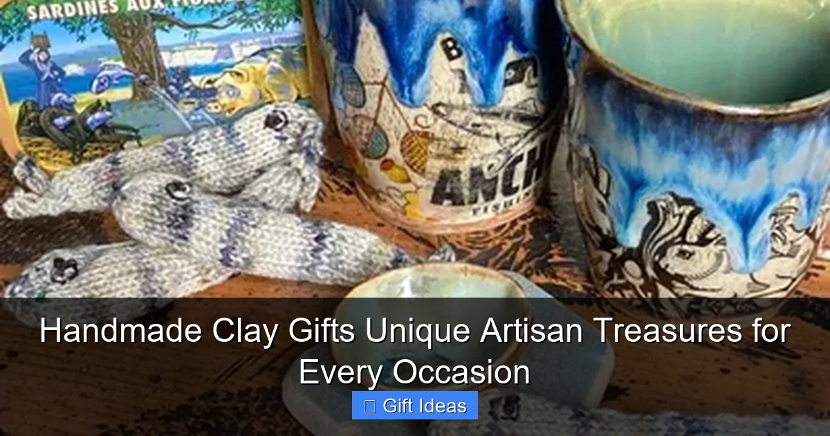Handmade Clay Gifts Unique Artisan Treasures for Every Occasion