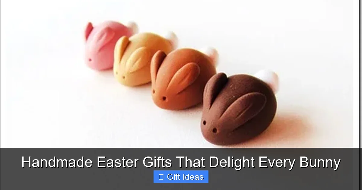 Handmade Easter Gifts That Delight Every Bunny