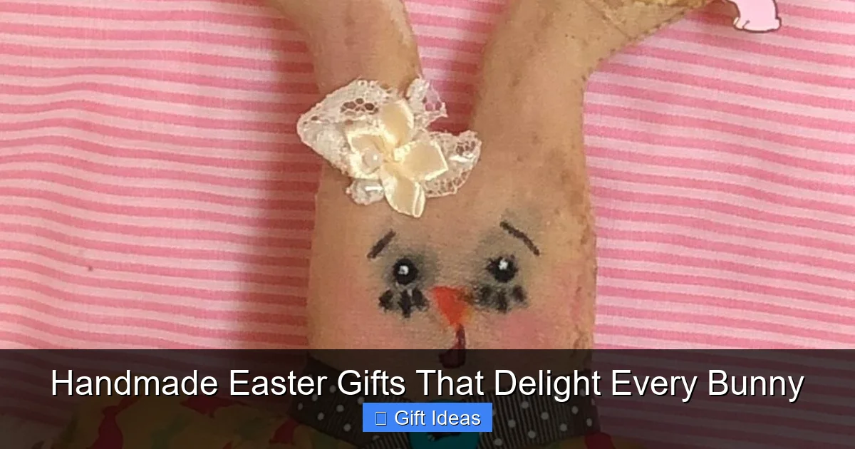 Handmade Easter Gifts That Delight Every Bunny
