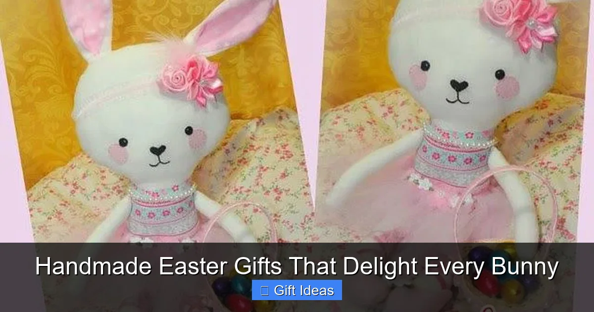 Handmade Easter Gifts That Delight Every Bunny
