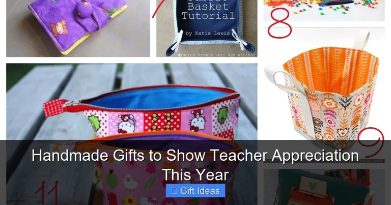 Handmade Gifts to Show Teacher Appreciation This Year
