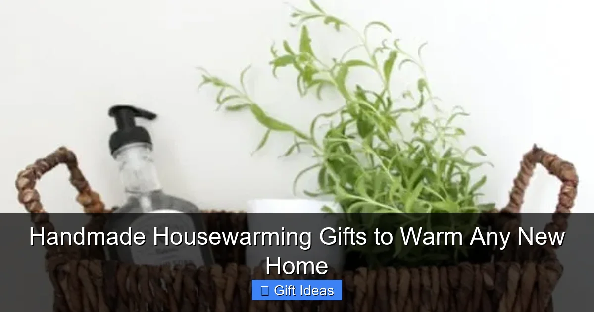 Handmade Housewarming Gifts to Warm Any New Home