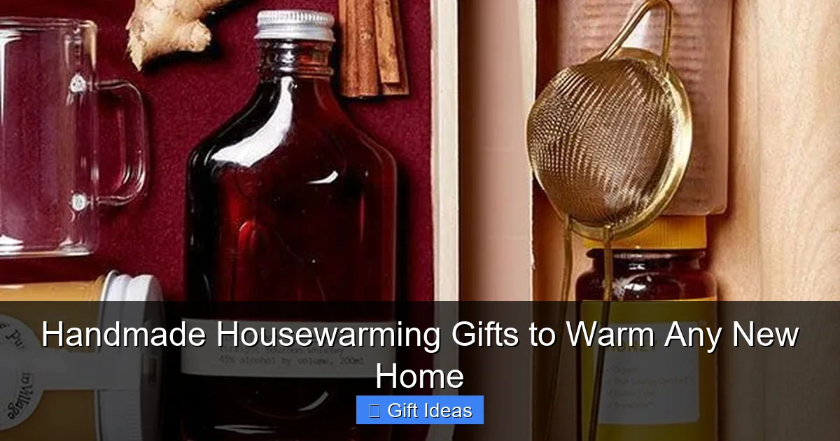 Handmade Housewarming Gifts to Warm Any New Home