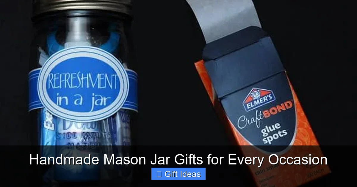 Handmade Mason Jar Gifts for Every Occasion