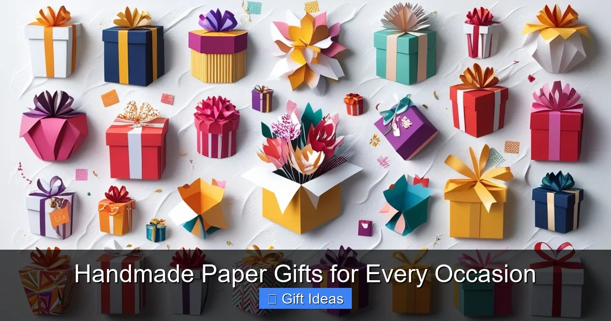 Handmade Paper Gifts for Every Occasion