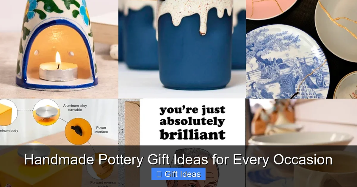Handmade Pottery Gift Ideas for Every Occasion