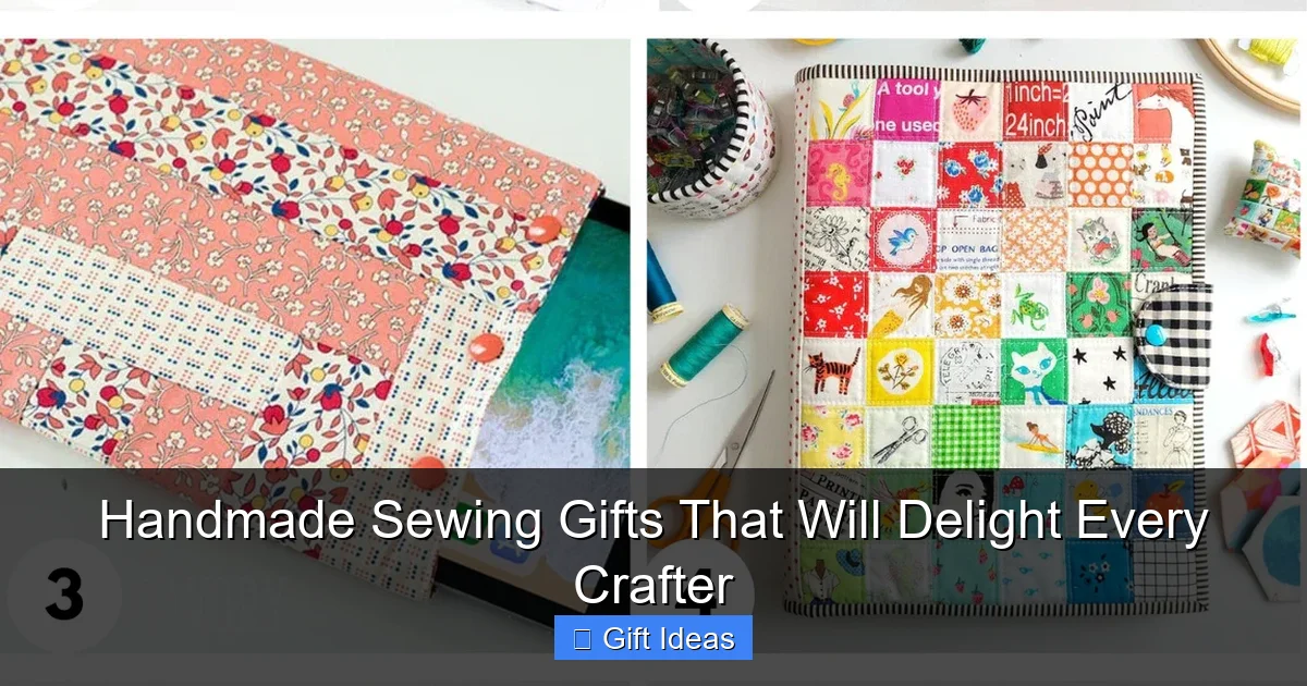 Handmade Sewing Gifts That Will Delight Every Crafter