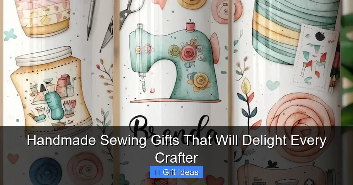 Handmade Sewing Gifts That Will Delight Every Crafter