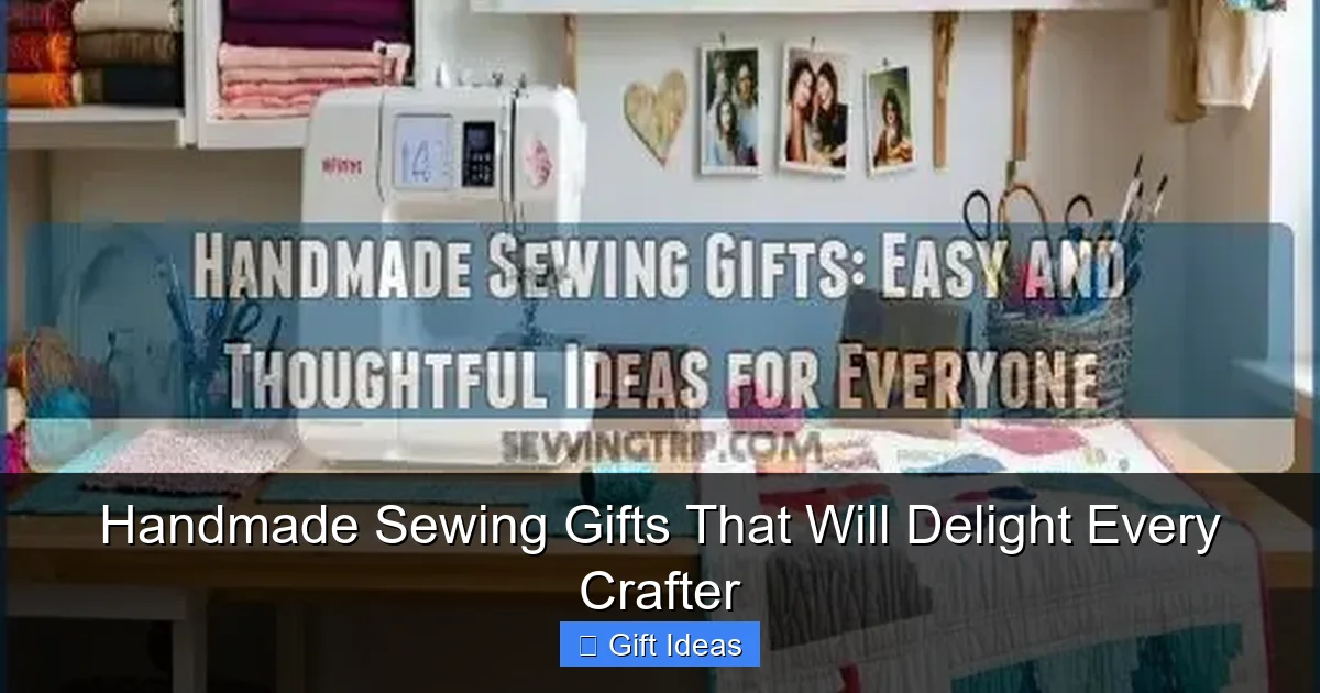 Handmade Sewing Gifts That Will Delight Every Crafter