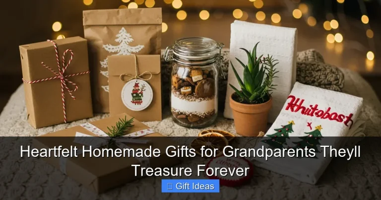 Heartfelt Homemade Gifts for Grandparents Theyll Treasure Forever