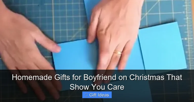 Homemade Gifts for Boyfriend on Christmas That Show You Care