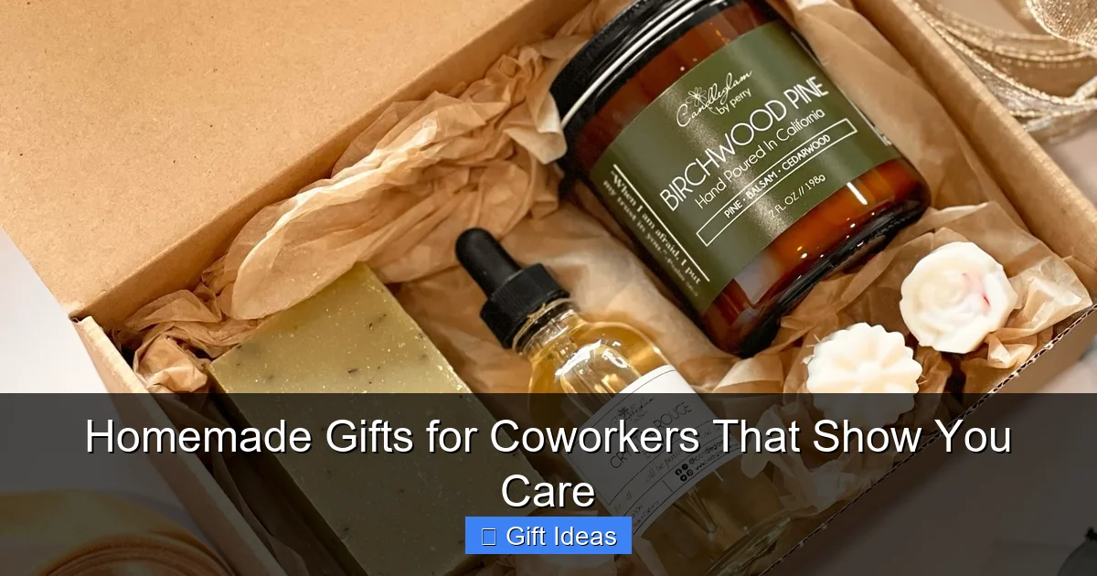 Homemade Gifts for Coworkers That Show You Care