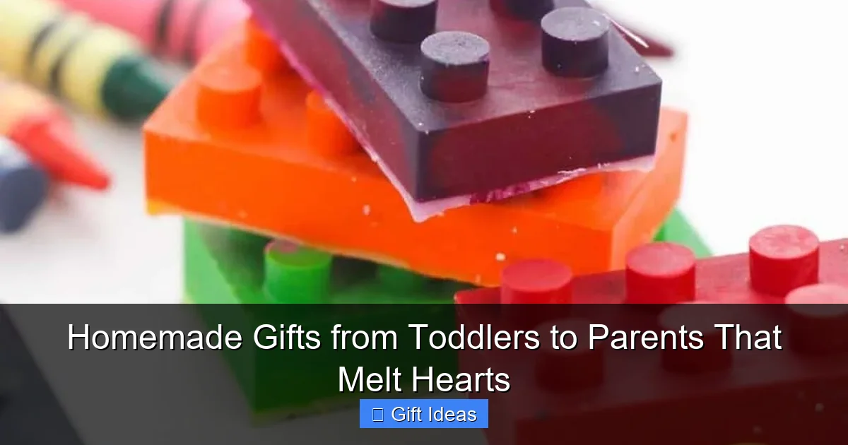 Homemade Gifts from Toddlers to Parents That Melt Hearts