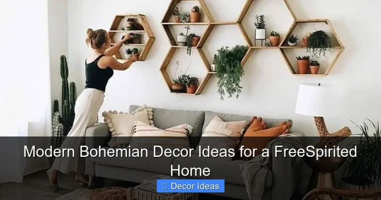 Modern Bohemian Decor Ideas for a FreeSpirited Home