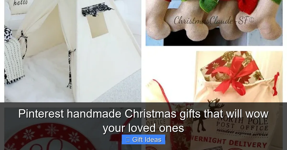 Pinterest handmade Christmas gifts that will wow your loved ones