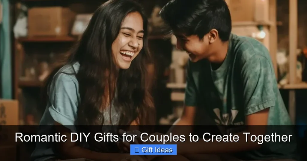 Romantic DIY Gifts for Couples to Create Together