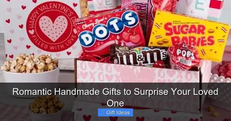 Romantic Handmade Gifts to Surprise Your Loved One