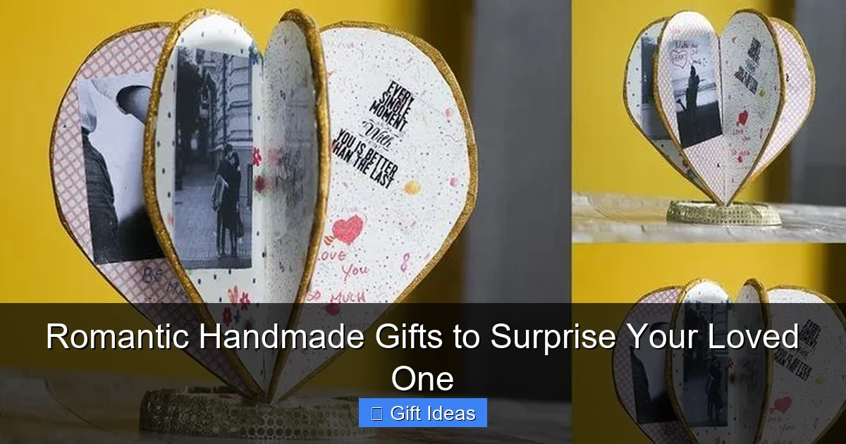 Romantic Handmade Gifts to Surprise Your Loved One