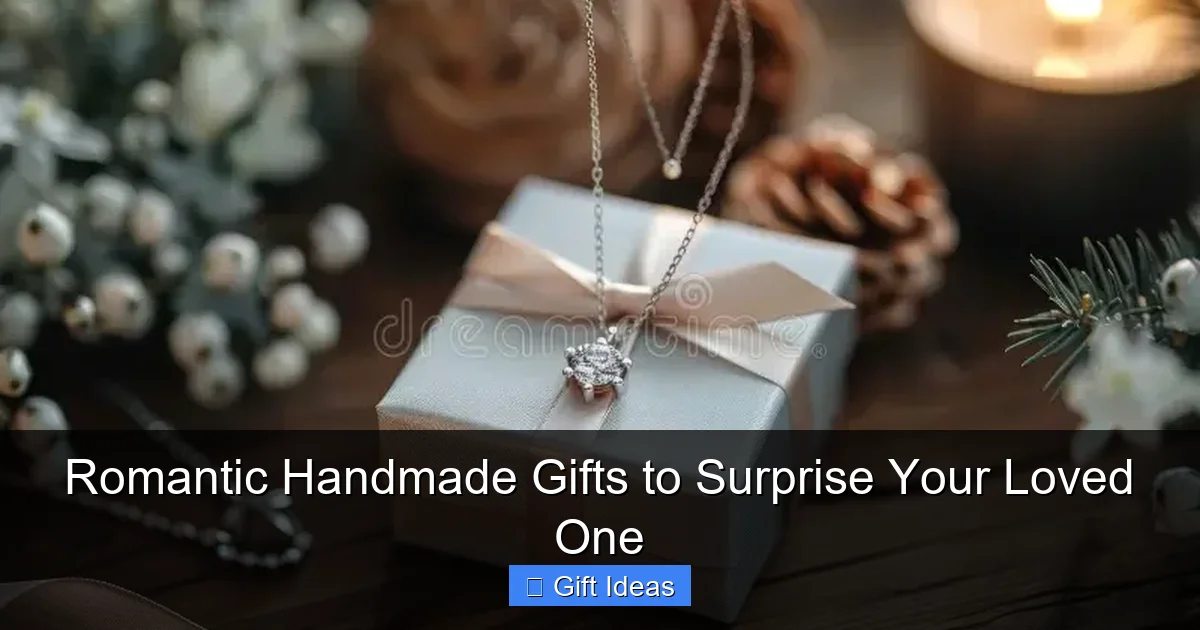 Romantic Handmade Gifts to Surprise Your Loved One