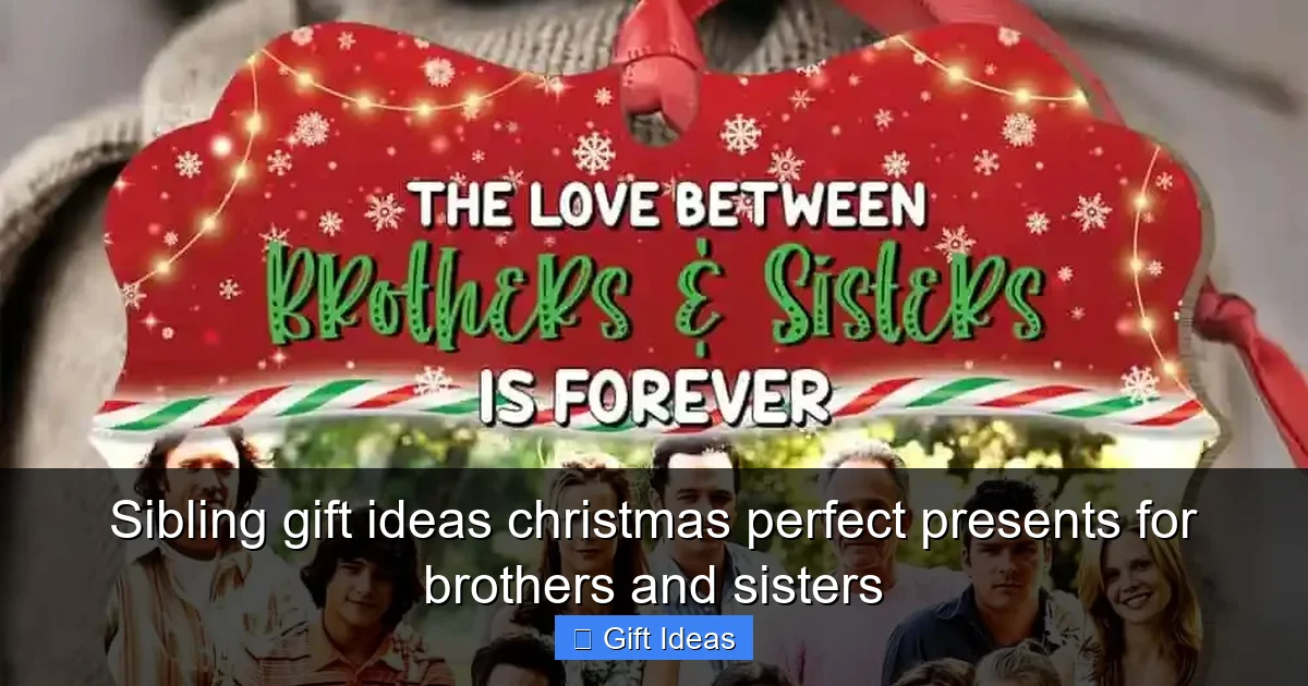 Sibling gift ideas christmas perfect presents for brothers and sisters
