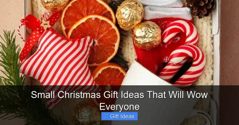 Small Christmas Gift Ideas That Will Wow Everyone