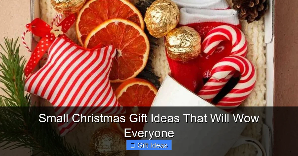 Small Christmas Gift Ideas That Will Wow Everyone