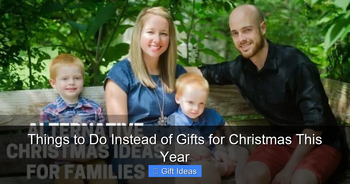 Things to Do Instead of Gifts for Christmas This Year